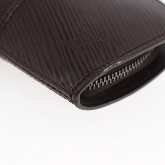 LOUIS VUITTON Epi Porte Monnaie Z Coin Purse Mocha M6368B LV Auth ep11384 - Picture 7 of 16